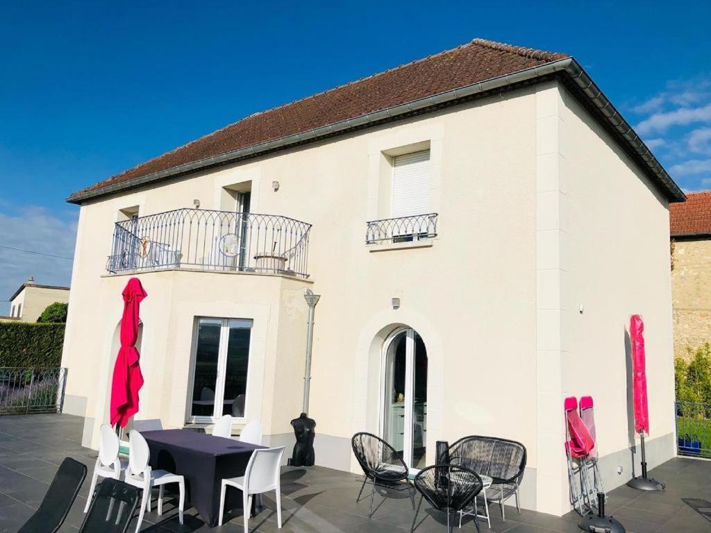 Floressens En Champagne Terrasse Privative Sur Le Vignoble Villa Fleury-la-Rivière Kültér fotó