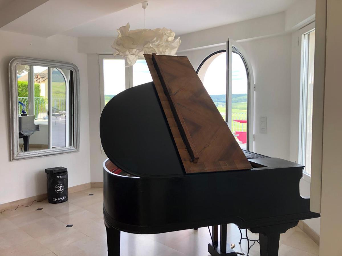 Floressens En Champagne Terrasse Privative Sur Le Vignoble Villa Fleury-la-Rivière Kültér fotó