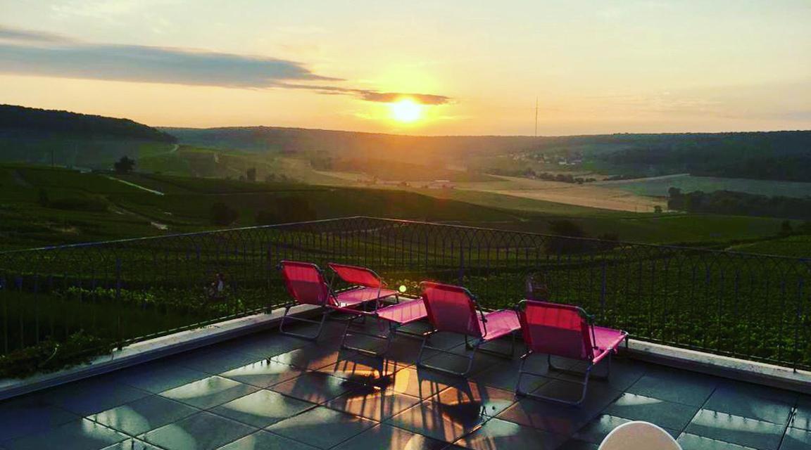 Floressens En Champagne Terrasse Privative Sur Le Vignoble Villa Fleury-la-Rivière Kültér fotó